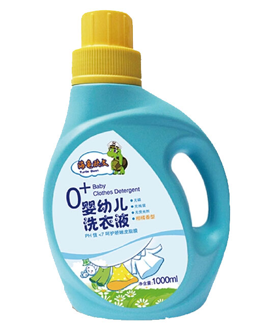 海龜歐文0+柑橘味嬰兒洗衣液