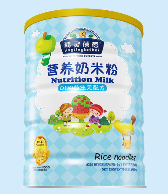 精靈蓓蓓DHA益生元配方營養(yǎng)奶米粉