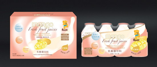 麥歐歐乳酸菌飲料芒果味