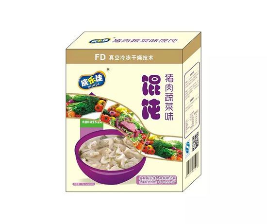 威樂(lè)佳豬肉蔬菜味餛飩