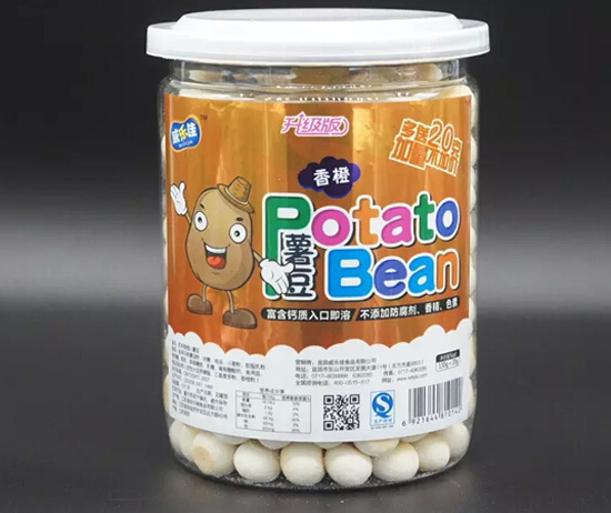 威樂佳香橙味薯豆