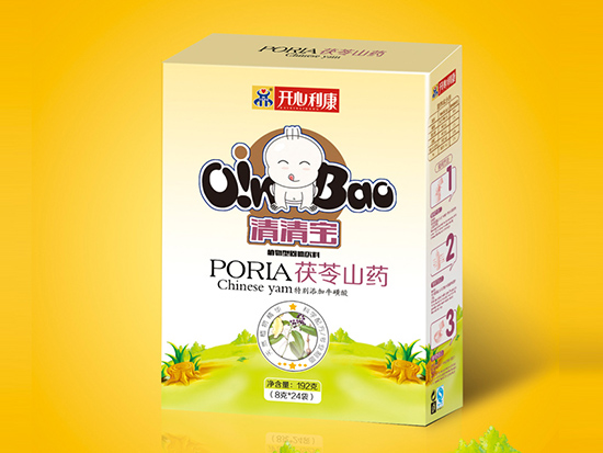 開(kāi)心利康茯苓山藥清清寶盒裝