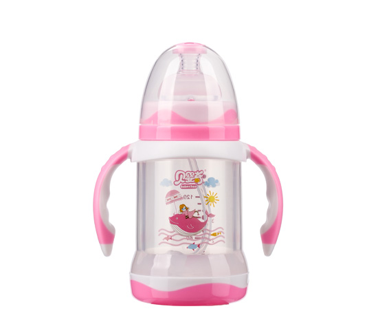 貝嬰奇150ml寬口雙層防爆玻璃奶瓶