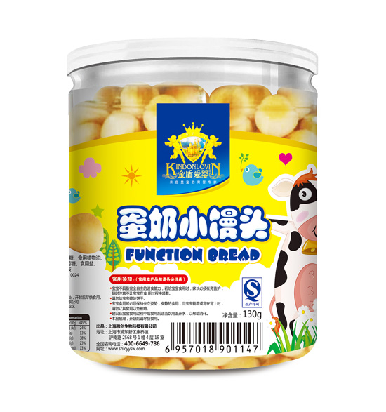 金盾愛嬰蛋奶小饅頭