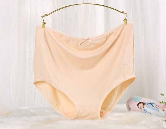 元曼自由自我520綿柔舒適內褲(粉黃)