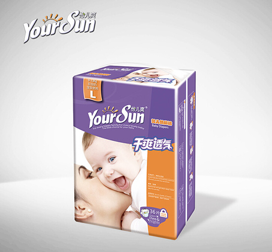 怡兒爽干爽透氣紙尿褲L36片