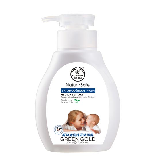 貝比鮮奶清潤(rùn)洗沐二合一200ml