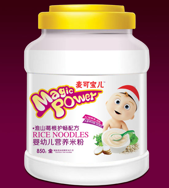 麥可寶兒淮山葛根護(hù)暢嬰幼兒營養(yǎng)米粉