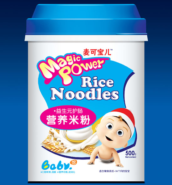 麥可寶兒益生元護腸營養(yǎng)配方米粉