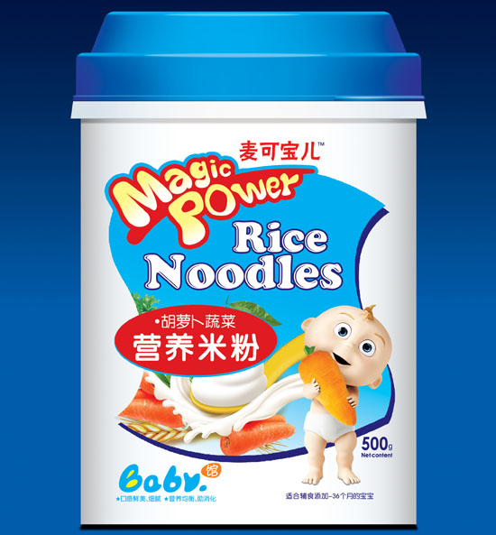 麥可寶兒胡蘿卜蔬菜營養(yǎng)配方米粉