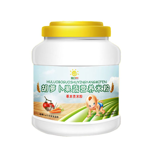 里約陽(yáng)光胡蘿卜果蔬營(yíng)養(yǎng)米粉