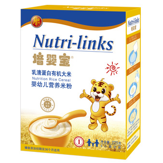 培嬰寶乳清蛋白有機(jī)大米嬰幼兒營養(yǎng)米粉