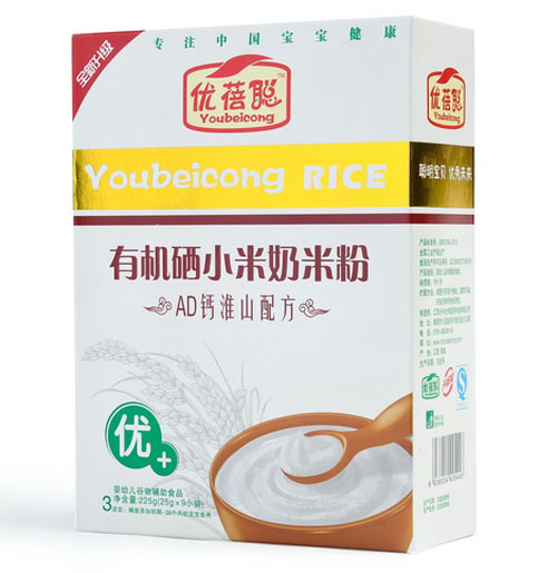 優(yōu)蓓聰有機硒小米奶米粉(AD鈣淮山)
