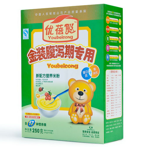 優(yōu)蓓聰金裝腹瀉期專(zhuān)用營(yíng)養(yǎng)米粉