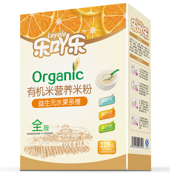 樂(lè)吖樂(lè)益生元水果多維全段225g盒裝