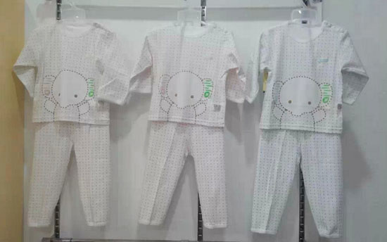 圣嬰島兒童小象內(nèi)衣套裝