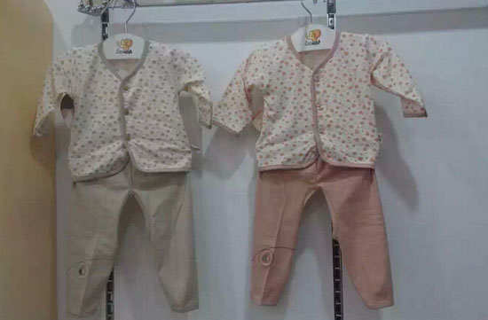 圣嬰島開(kāi)檔兒童內(nèi)衣套裝春