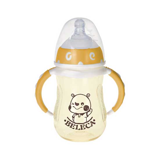 貝樂(lè)嘉PPSU小熊奶瓶160ML(黃色)