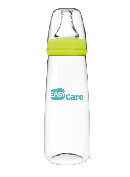 伊斯卡爾240mlPP標準口徑奶瓶(黃)