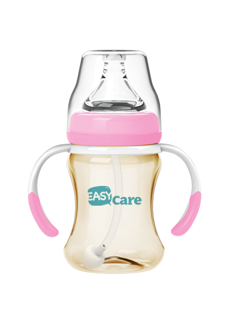 伊斯卡爾160mlPPSU自動(dòng)寬口徑奶瓶(紅)