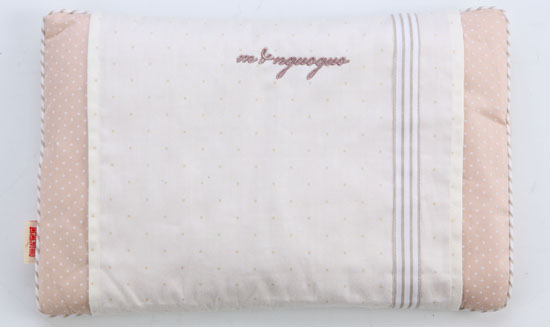 咪呢果果韓系卡其寶寶枕