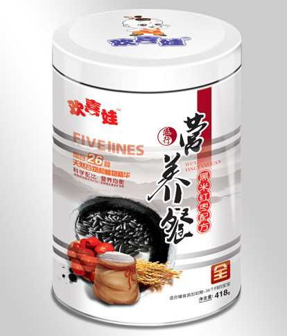 歡喜娃黑米紅棗配方營養(yǎng)餐