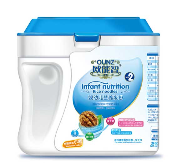 歐能智2段益智核桃高鈣營養(yǎng)米粉