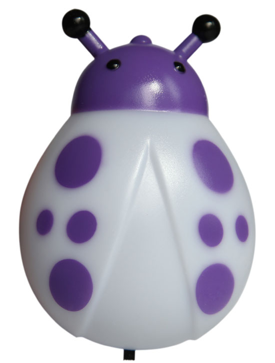 樂(lè)琪歡樂(lè)甲殼蟲(chóng)夜燈紫色