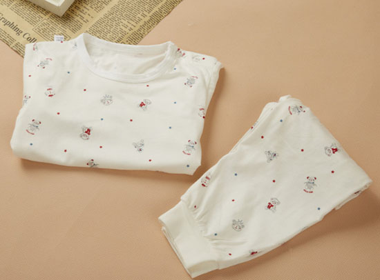 金色小魚精棉單面歡樂熊束口肩開套