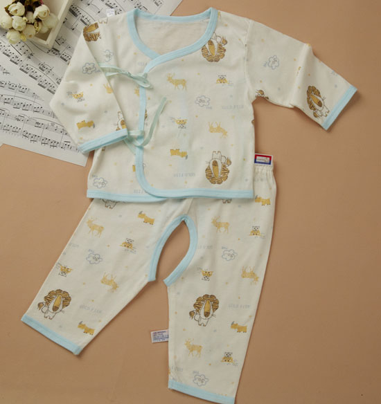 金色小魚精棉單面無骨縫制動物樂園開襠合同套