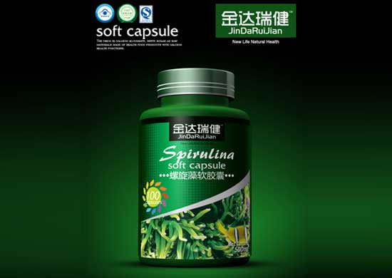 金達(dá)瑞健螺旋藻軟膠囊