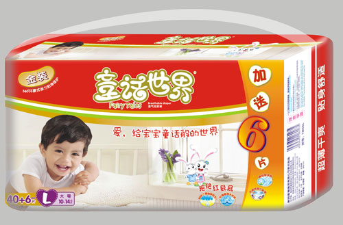 童話(huà)世界金裝紙尿褲L