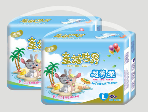 童話世界超薄柔紙尿褲L33片