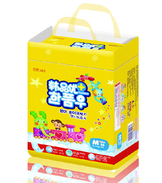 韓品優(yōu)紙尿片M碼34片
