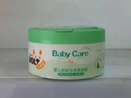 閃電狗嬰兒親膚玉米爽身粉