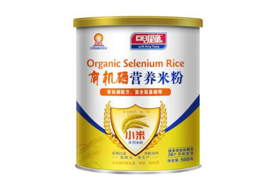 巨日星童小米型有機(jī)硒營(yíng)養(yǎng)米粉(聽(tīng)裝)