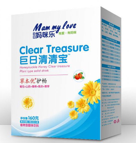 巨日媽咪樂(lè)巨日護(hù)暢型清清寶固體飲料