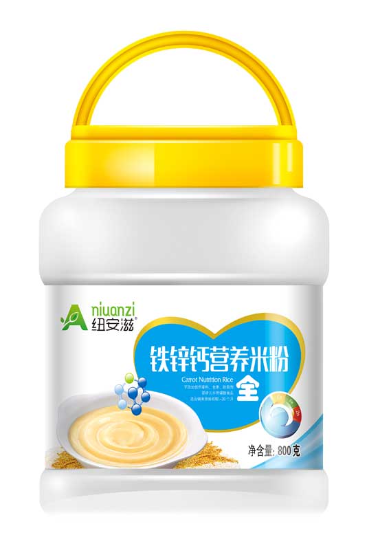 紐安滋鐵鋅鈣營養(yǎng)米粉全段桶裝