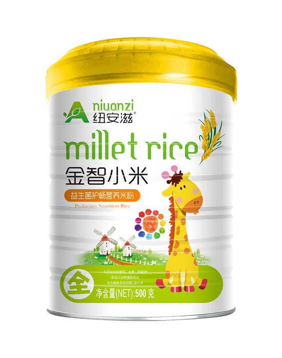 紐安滋益生菌護暢金智小米營養(yǎng)米粉