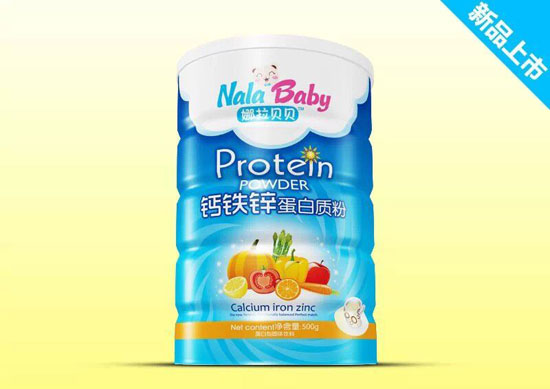 娜拉貝貝鈣鐵鋅蛋白質粉