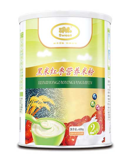 司味400克黑米紅棗營(yíng)養(yǎng)米粉