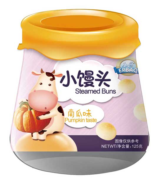 兒葆南瓜味小饅頭罐裝