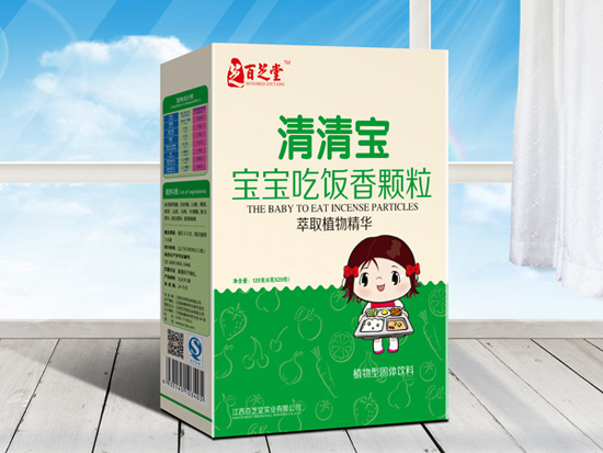 百芝堂寶寶吃飯香清清寶顆粒