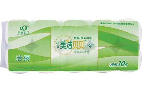 美潔貝貝潔爽超值無芯10卷