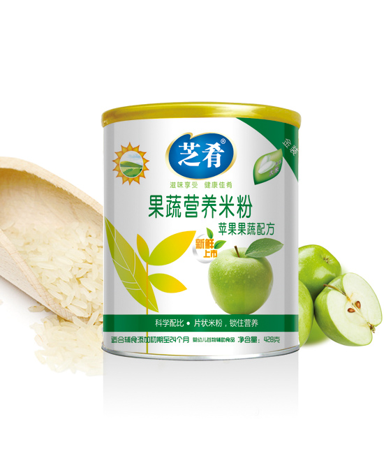 芝肴果蔬營(yíng)養(yǎng)米粉(蘋(píng)果果蔬配方)