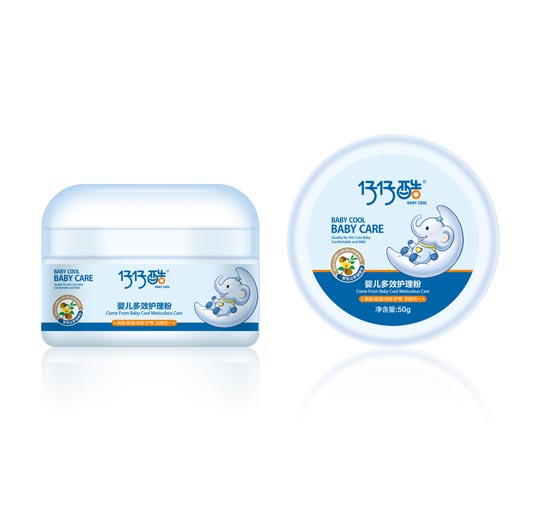 仔仔酷嬰兒多效護(hù)理粉