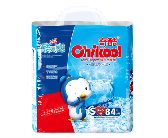 奇酷酷貝爽紙尿褲S84片(大包裝)