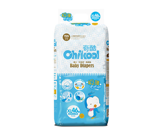 奇酷極薄自由動紙尿褲XL46