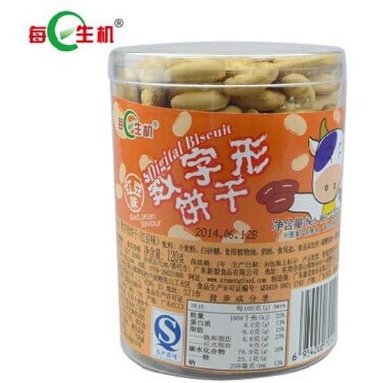 每日生機兒童數字餅