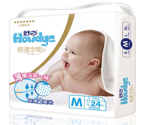 好之超薄全能嬰兒紙尿褲M碼24片